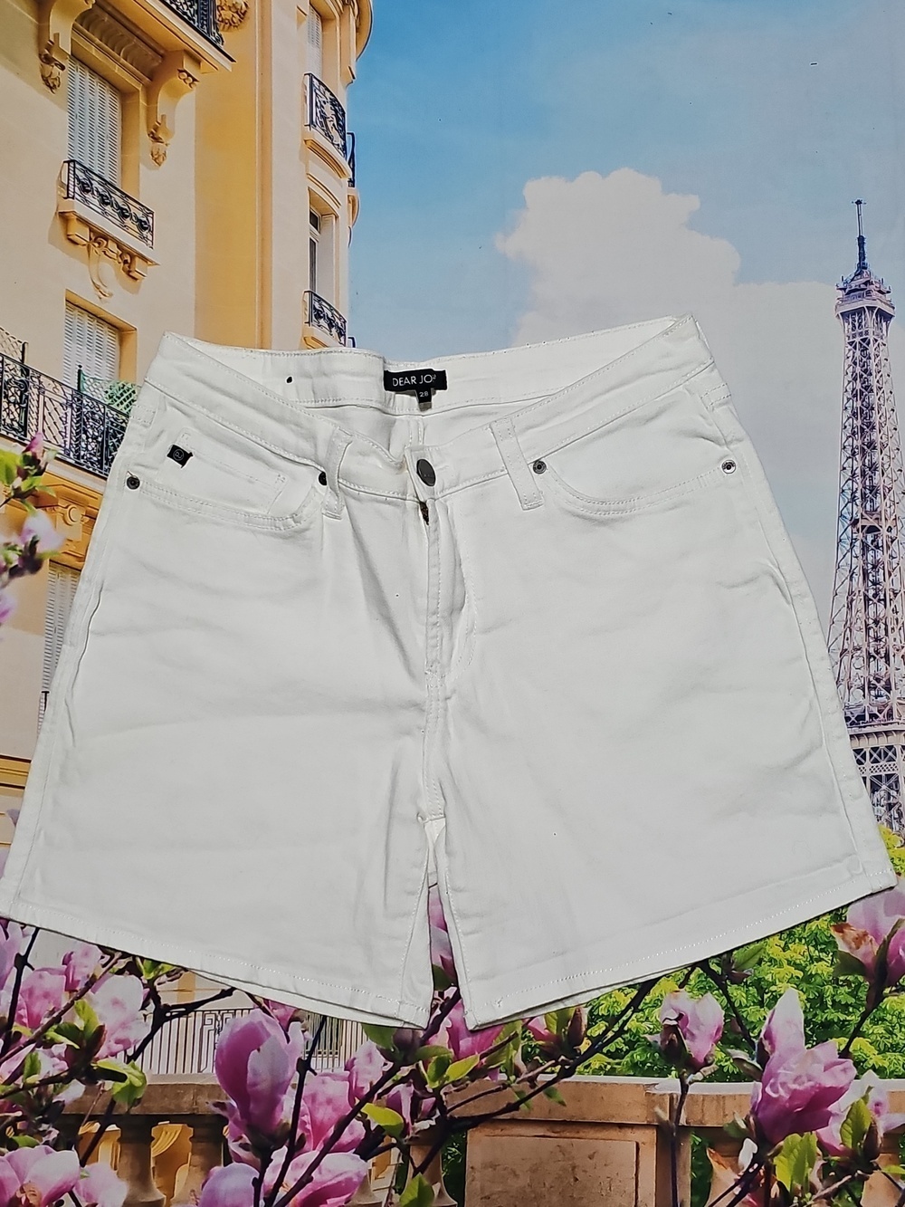 Dear John White Shorts Size 28